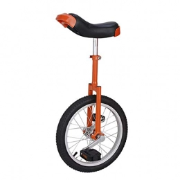 YYLL vélo YYLL Rouge monocycle avec des pneus Noirs, prêt de vélos for Adultes monocycle réglable en Hauteur Vélos de Montagne for Loisirs de Plein air (Color : Red, Size : 16Inch)