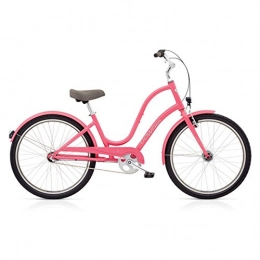Electra Vélos Cruiser Electra Townie Original 3i EQ Damen Fahrrad Pink Ladies 3 Gang Beach Cruiser 26 Zoll, 539251