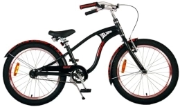  Vélos Cruiser Volare Miracle Cruiser Children's Bike - Boys - 20 pouces - Matt Black - Collection Prime