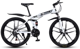 Aoyo Vélos de montagnes 26 pouces 27 vitesses VTT for adultes, en aluminium léger Suspension Avant cadre, fourche à suspension, frein à disque,
