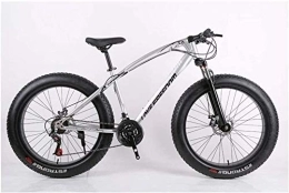 Aoyo vélo Adulte Mountain Bikes, cadre Suspension avant Fat Tire Vélo de montagne, cadre en acier haute teneur en carbone tout terrain VTT, 26 pouces 7 / 21 / 24 / 27 vitesse, 26 pouces 27 vitesses