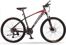 AYHa Vélos de montagnes AYHa 27-Speed ​​Mountain Bikes, 27, 5 pouces Big Mountain Trail pneus vélo, double suspension de vélo de montagne, cadre en aluminium, Vêtements pour hommes femmes bicyclette, rouge