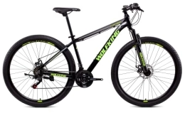 Bicystar Vélos de montagnes Bicystar Wolfking VTT 29" Noir / Vert Adulte Unisexe
