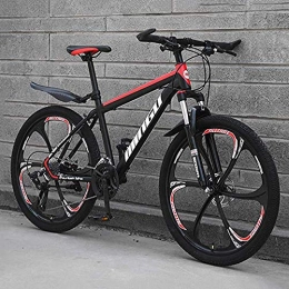 Bike Vélos de montagnes Bike Vélo Vélo Cyclisme en plein air Fitness Vélo de route portable, 26 pouces VTT pour hommes, VTT semi-rigide en acier à haute teneur en carbone, vélo de montagne avec siège réglable à suspension a