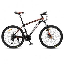 Chengke Yipin vélo Chengke Yipin Outdoor Mountain Bike Bicycle Speed Bicycle 24 inch 24 Speed High Carbon Steel Frame Student Youth Shockproof Mountain Bike-Orange