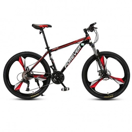 Chengke Yipin vélo Chengke Yipin Outdoor Mountain Bike Bicycle Speed Bicycle 26 inch One Wheel Aluminum Frame Student Youth Shock-Absorbing Mountain Bike-Rouge_27 Vitesses
