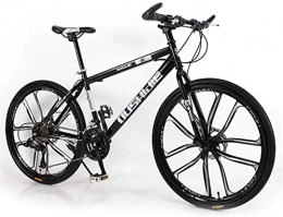 Clothes vélo Commuter City Road Bike, 24 pouces Vélos de montagne Hommes, haute en acier au carbone Hardtail VTT, Vélo de montagne avec suspension avant réglable Siège, 21 / 24 / 27 / 30 vitesse, 10 Spoke , Unisexe