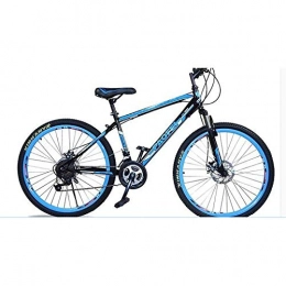 Dengjiam vélo Dengjiam Vélo Haute Carbone 24 Vitesses 26 Pouces 40 Rayons Roue Vélo Vélo Usine De   Montagne BIK-Bleu