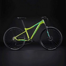 DFEIL Vélos de montagnes DFEIL Adulte Mountain Bikes, Cadre en Aluminium Semi-Rigide VTT, Suspension Avant Hommes Vélo Tout-Terrain VTT, 9 Vitesse (Taille : 27.5 inches)