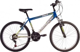 F.lli Schiano Vélos de montagnes F.lli Schiano Integral Shimano Vélo Homme, Bleu / Blanc, Taille 26"