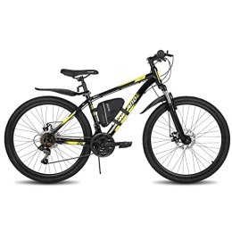 ivil vélo HILAND IVIL Vélo de montagne Shimano 21 vitesses avec cadre Garde-boue fourche à suspension freins à disque pour adolescents, hommes femmes, garçons, filles, noir