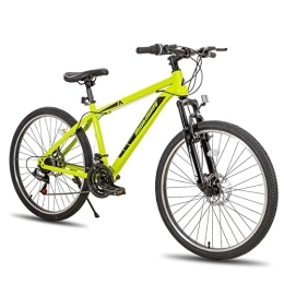 ROCKSHARK Vélos de montagnes Huntaway 26 Pouces VTT Vélo pour Adulte Jeunesse Homme Femme et étudiant Vélo de Montagne 21 Vitesses Bike Vert…