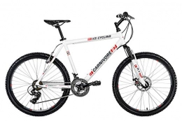 KS Cycling Vélos de montagnes KS Cycling Carnivore VTT semi rigide Blanc 26'' / 52 cm