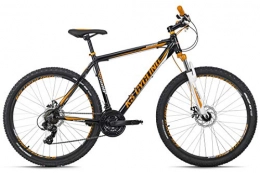 KS Cycling vélo KS Cycling Mixte - VTT Hardtail 27.5" Compound Noir / Orange RH 51cm 27.5"