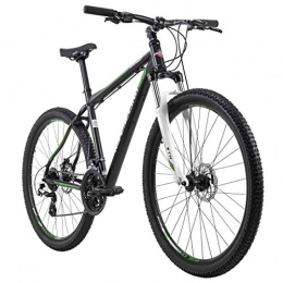 KS Cycling vélo KS Cycling Mixte - VTT Hardtail 29" Sharp Noir Vert RH 43cm 29