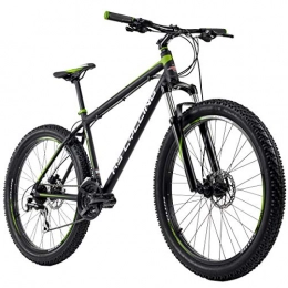 KS Cycling Vélos de montagnes KS Cycling Mixte - Vélo VTT Hardtail 27.5 Plus Xceed Noir / Vert RH 46cm 27.5
