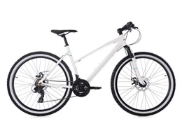 KS Cycling Vélos de montagnes KS Cycling VTT Femme Semi-Rigide 26'' Larrikin Aluminium Blanc TC 48 cm