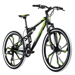 KS Cycling vélo KS Cycling VTT Fully 27, 5" Scrawler Noir-Vert RH 46 Adulte Unisexe, Zoll, 46 cm