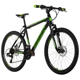 KS Cycling vélo KS Cycling VTT Hardtail 26'' Sharp Noir / Vert RH 46 cm Mixte-Adulte, 26 Zoll