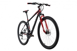KS Cycling vélo KS Cycling VTT Hardtail 29'' Xtinct Noir / Rouge RH 46 cm Mixte-Adulte, 29 Zoll