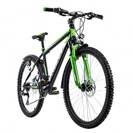 KS Cycling vélo KS Cycling VTT Hardtail ATB 26" Xtinct Noir / Vert RH 42 cm Mixte-Adulte, Zoll