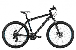 KS Cycling vélo KS Cycling VTT Semi-Rigide 27, 5'' Aluminium Xceed Noir TC 48 cm Adulte Unisexe, 48