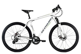 KS Cycling Vélos de montagnes KS Cycling VTT Semi Rigide 27, 5'' Heist Blanc TC 46 cm