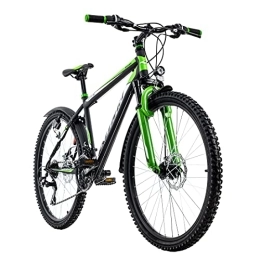 KS Cycling Vélos de montagnes KS Cycling VTT Semi-Rigide ATB 26'' Xtinct Noir-Vert TC 50 cm