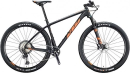 KTM Vélos de montagnes KTM Myroon Master, 12 vitesses, vélo pour homme, Hardtail 2020, 29, carbone mat (orange), 38 cm, Carbone mat (orange), 38 cm