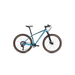 LANAZU Vélos de montagnes LANAZU Vélo pour Hommes, VTT Tout-Terrain en Fibre de Carbone 2.0, vélo Tout-Terrain à Transmission de 29 Pouces, adapté à la mobilité et à L'Aventure (E 29 x19 inch)