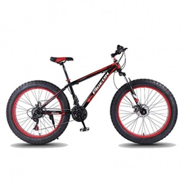 LDDLDG vélo LDDLDG Vélo de montagne 26" 24 vitesses pour adultes et adolescents Vélo léger Cadre en alliage d'aluminium Suspension à disque avant (couleur : rouge)