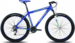 Legnano Vélos de montagnes Legnano VTT de 29 pouces pour homme, 21 vitesses, Val Gardena, bleu, 46 cm