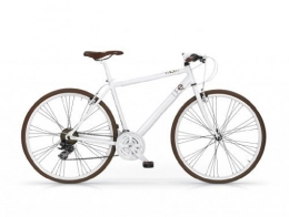 MBM Vélos de montagnes Mbm - Life Hybride 28'' H58 Bicyclette Vélo Bike Shimano Mtb Blanc
