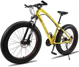 MJY vélo MJY Vélo 26 pouces Frein à disque double 7 vitesses / 21 vitesses Véhicule tout-terrain à vitesse variable à pneus larges, vélo à double amortisseur, motoneige VTT 6-24, 21Vitesse