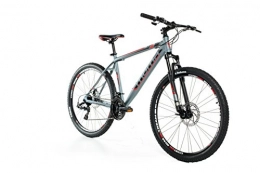 Moma Bikes vélo Moma Bikes Vélo VTT, GTT27, 5", Aluminium, SHIMANO 24V, Freins a Disque, Suspension Avant (Plusieurs tailles)