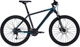 Morrison Vélos de montagnes Morrison VTT Black Foot Anthracite / Neon Blue brillant 27, 5 "48 cm