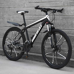 CPY-EX vélo Mountain Bike 26 Pouces 10 Cutter Roue, Acier Haute teneur en Carbone 21 / 24 / 27Speed, A, 24