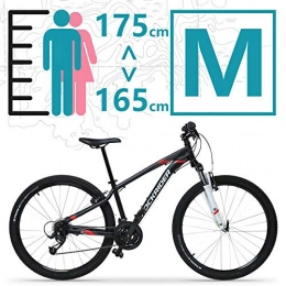Mu Vélos de montagnes MU Montagne St100 Vélo Jeunes Hors Route Amortisseur De Vtt Adulte Hommes Et Femmes Étudiants Vélo, D, 27.5 Dans