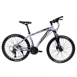 MUYU Vélos de montagnes MUYU Alliage D'aluminium Vélo Adulte 27 Vitesses À Double Disque pour Hommes Et Femmes VTT, Blue