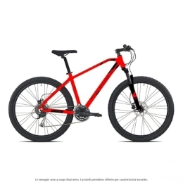 MYLAND vélo MYLAND Altura 27, 1 27, 5" 100 mm 21 V Rouge 2022 Taille S (VTT amortissé)