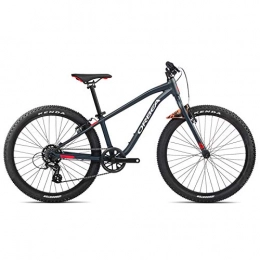  vélo Orbea L007 MX 24 Dirt VTT Hardtail 7 vitesses 30 cm 24" Bleu indigo – Rouge