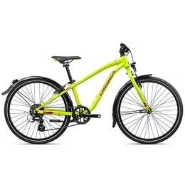 Orbea Vélos de montagnes ORBEA M010 MX 24 Park VTT pour enfant 7 vitesses 30 cm 24" Vert citron rouge