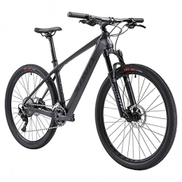 SAVADECK vélo SAVADECK Vélo de Montagne en Fibre de Carbone, DECK5.0 VTT 27.5 / 29 Pouces Cadre de Carbone Hardtail XC avec Shimano Group Set M5100 DERORE. (Gris, 29x19)