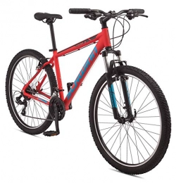 Schwinn Vélos de montagnes Schwinn Mesa 3 Adult Mountain Bike, 21 speeds, 27.5-inch Wheels, Medium Aluminum Frame, Red