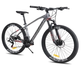 TABKER Vélos de montagnes TABKER Vélo Mountain Bike M315 Aluminum Alloy Variable Speed Car Hydraulic Disc Brake 24 Speed 27.5x17 inch Off-Road (Color : Silver Black, Size : 24_27.5X17)