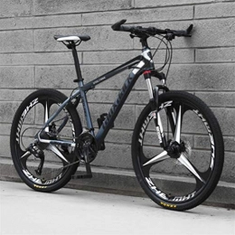 Tbagem-Yjr vélo Tbagem-Yjr 26 Pouces Mens Mountain Bike, Sports Loisirs VTT Equitation Mens Amortissant Vélo De Montagne (Color : Black Ash, Size : 27 Speed)