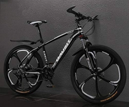 Tbagem-Yjr vélo Tbagem-Yjr Hardtail Mountain Bikes for Les Hommes Et Les Femmes, 26 Pouces Adultes Vélo Vélo Route De La Ville (Color : Black White, Size : 30 Speed)