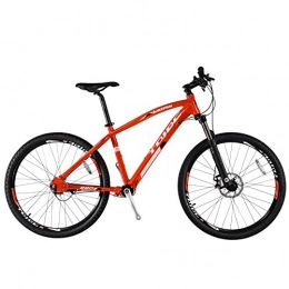 TDJDC vélo TDJDC JDC-280, Shaft Drive Mountain Bike pour Hommes et Femmes, 15, 6 / 17 Pouces, 3 Vitesses, V / Disque de Frein, sans chaîne VTT vélo (Rouge, 26 × 15.6")