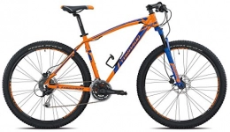TORPADO vélo TORPADO vélo MTB Mercury 29 alu 3 x 8 V Disque Taille 52 Orange Bleu V17 (MTB avec Ressort) / Bicycle MTB Mercury 29 alu 3 x 8S Disc Size 52 Orange Blue V17 (MTB Front Suspension)