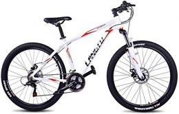 YANQ vélo VTT 21 vitesses, 26 pouces entièrement adultes, résistant femme facile montagne, vert, blanc